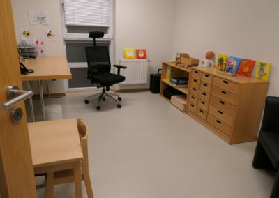 Die neugestalteten Räume sind allesamt arbeitsfreundlich und kleinkindgerecht eingerichtet.