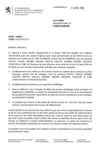 Notification de decision pour le dossier 108024 : Coupe d'urgence pour cause de Bostryche - Om Hohnicht