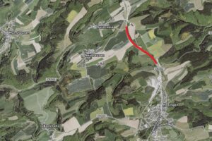 Ab 23. Mäerz 2026 a bis Mëtt 2028: Dräibunn (N7) gëtt tëscht Housen an dem Duerschterhaischen wéinst Bréckebauaarbechten op zwou Spuere verengt!