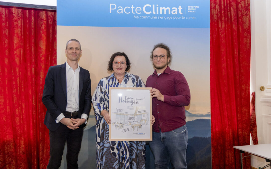 Klimapakt-Dag: Gemeng Parc Housen eemol méi mat Gold ausgezeechent!