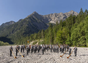 Freideg, 30. Oktober 2026: Frëndschaftsconcert vun der Lëtzebuerger Militärmusik an dem Gebirgsmusikkorps der Bundeswehr am Parc Housen